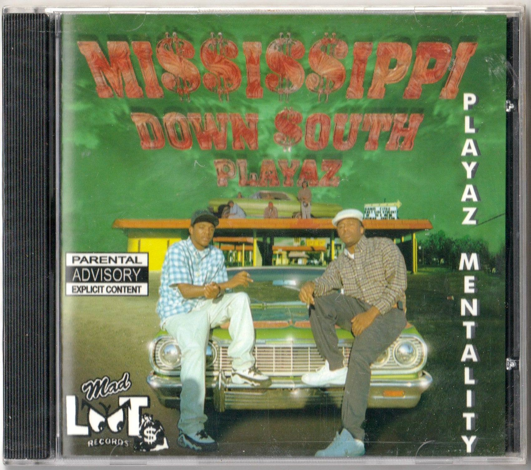 Mississippi Down South Playaz-Playaz Mentality CD (1999) – Strut