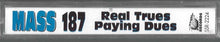 Load image into Gallery viewer, Mass 187-Real Trues Paying Dues Cassette Tape (1995)
