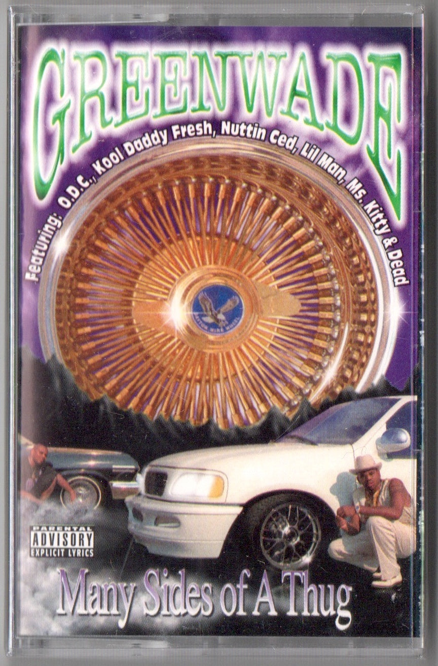 洋楽 G-RAP G-luv GREENWADE Many Sides of Thug Greenwade-Many Sides Of A Thug Tape (1997) – Strut Dog Records