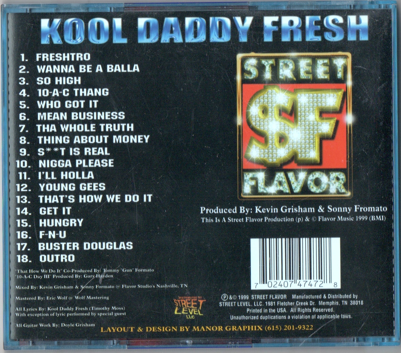 Kool Daddy Fresh-The Whole Truth So Help Me CD (1999) – Strut Dog