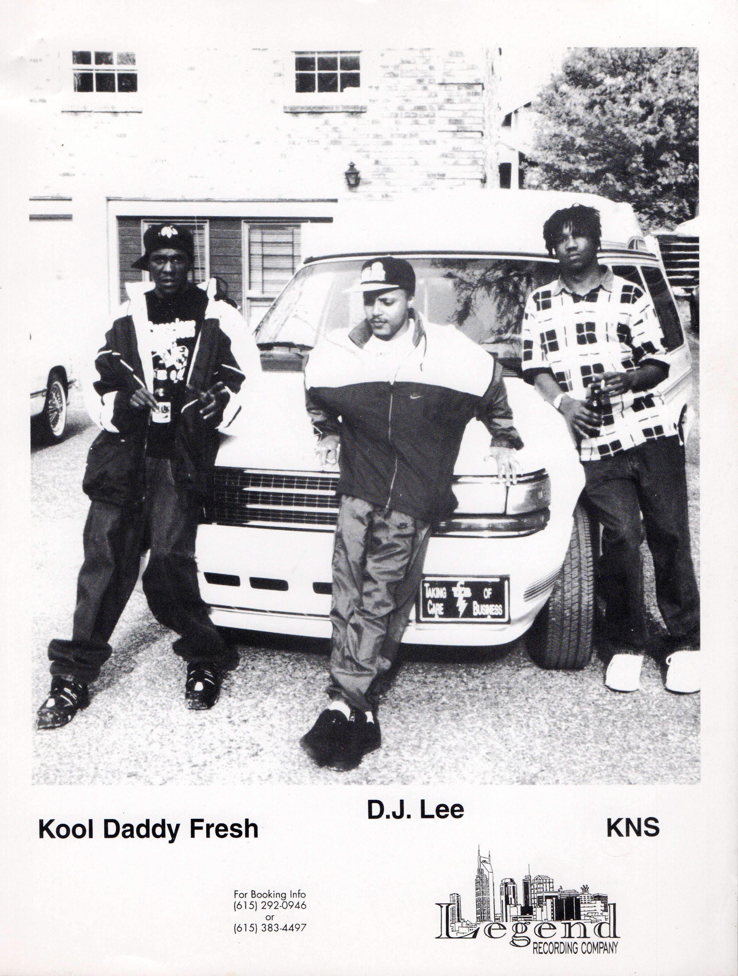 Kool Daddy Fresh, DJ Lee & KNS Promo Portrait (1996) – Strut Dog