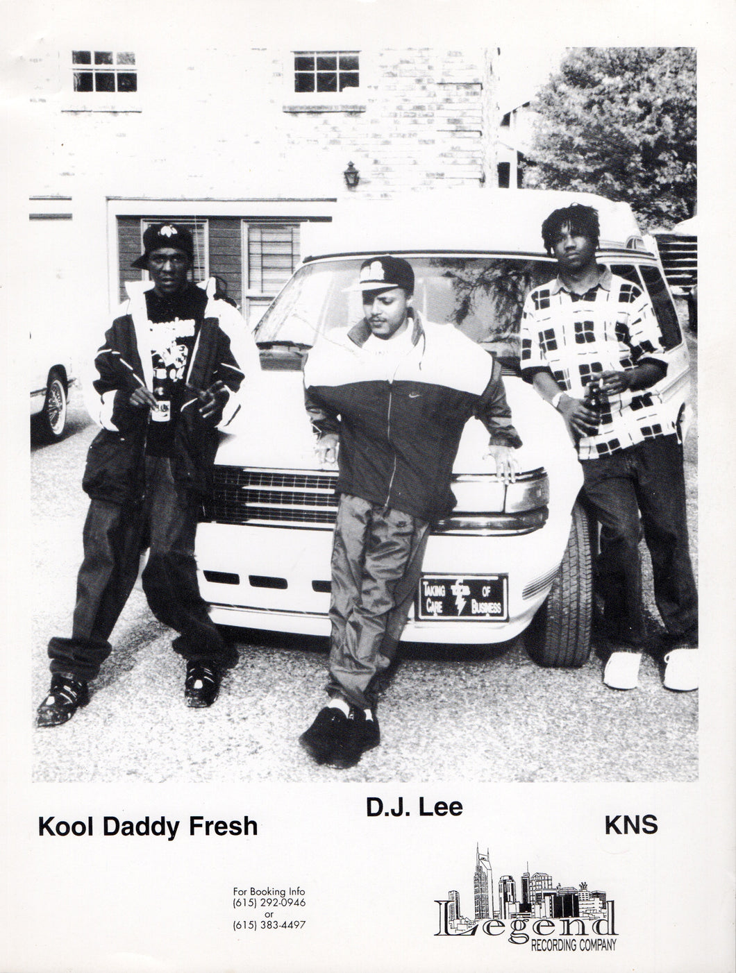 Kool Daddy Fresh, DJ Lee & KNS Promo Portrait (1996)