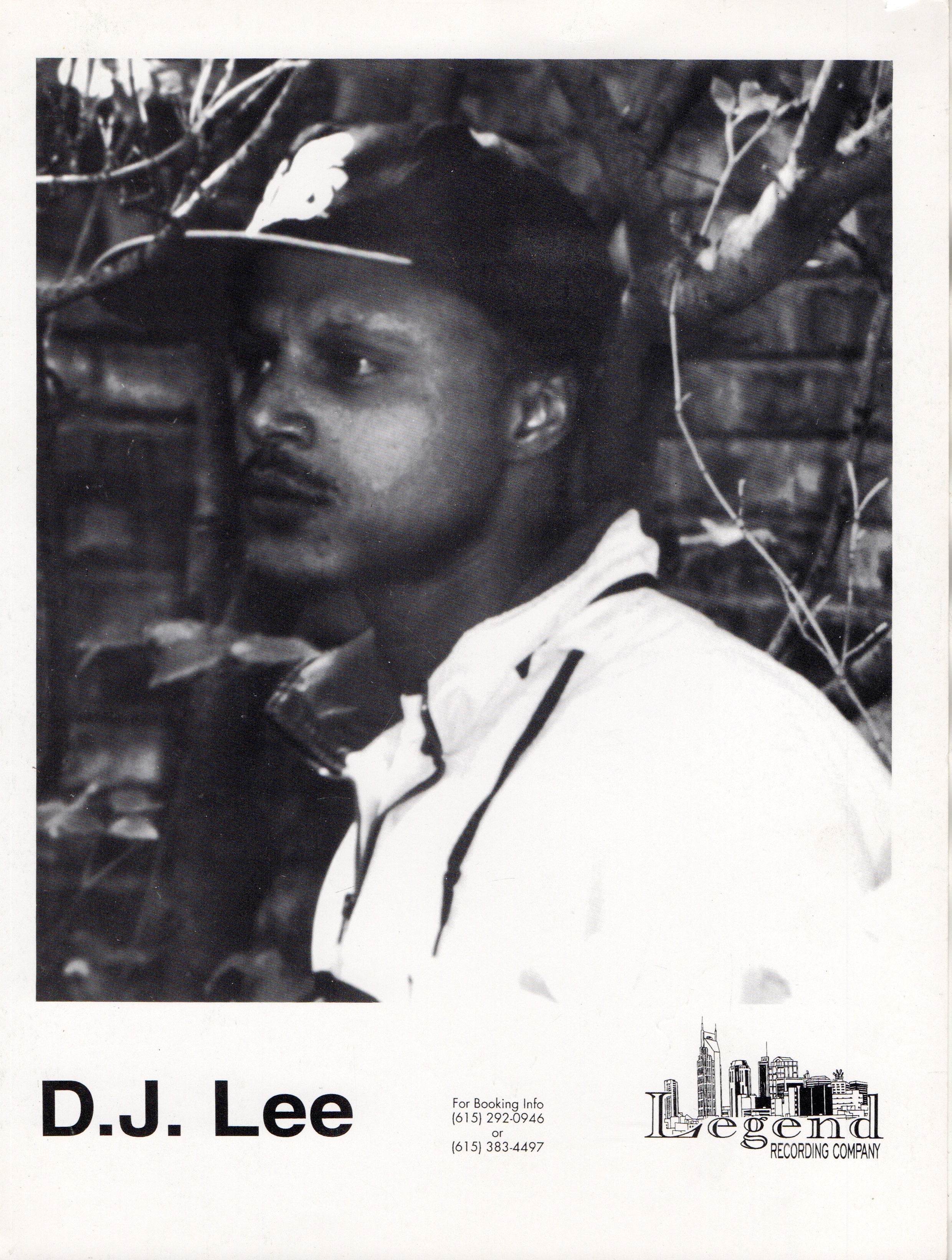 D.J. Lee Promo Portrait (1996) – Strut Dog Records