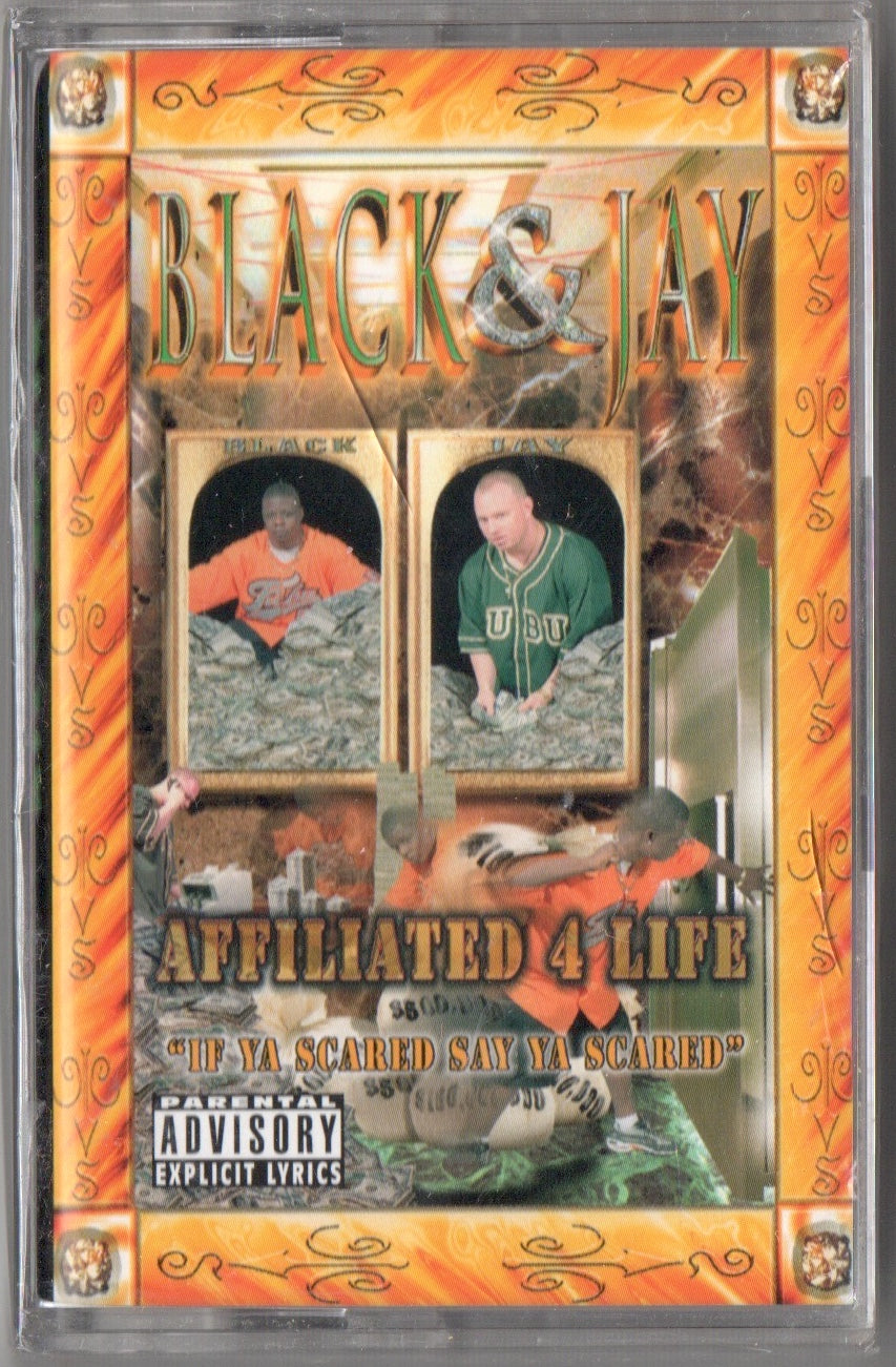 Black & Jay-Affiliated 4 Life Cassette Tape (1998)
