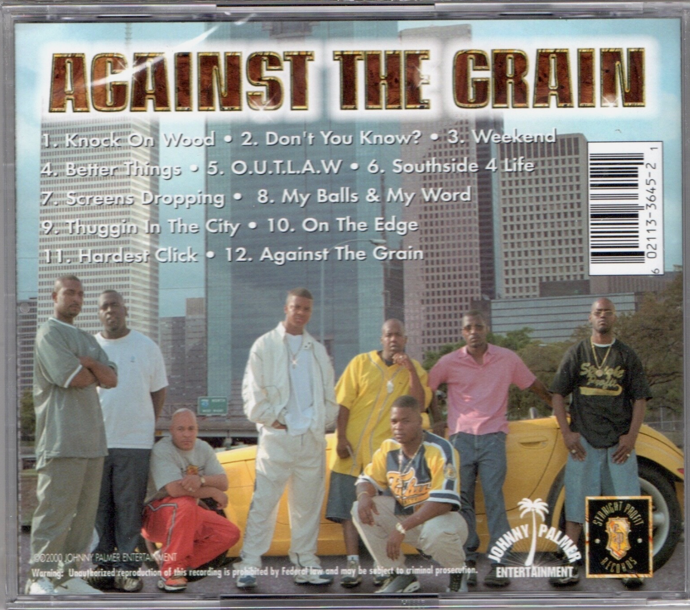 レア G-RAP CD WOOD / AGAINST THE GRAIN Wood – Against The Grain – Cassette (Album), 2000 [r13129044