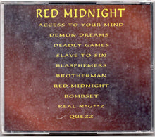 Load image into Gallery viewer, 10 Quezz-Red Midnight CD (1997)
