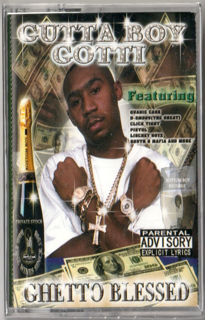 Gutta Boy Gotti-Ghetto Blessed Cassette Tape (2001)