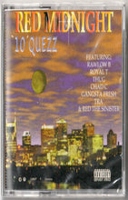 Load image into Gallery viewer, 10 Quezz-Red Midnight Cassette Tape (1997)
