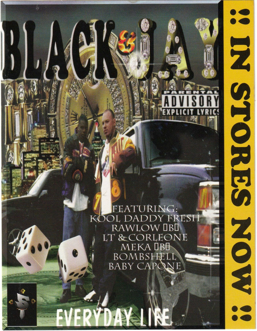 Black & Jay-Everyday Life Album Promo Card (1997)
