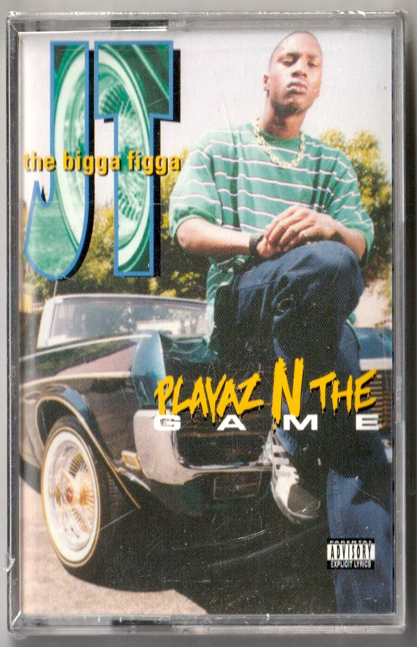 JT The Bigga Figga-Playaz N The Game Cassette Tape (1994)