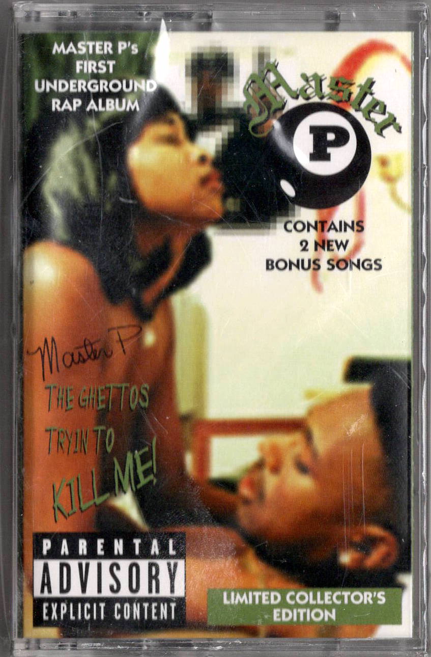 Master P-The Ghettos Tryin To Kill Me! Cassette Tape (1997)